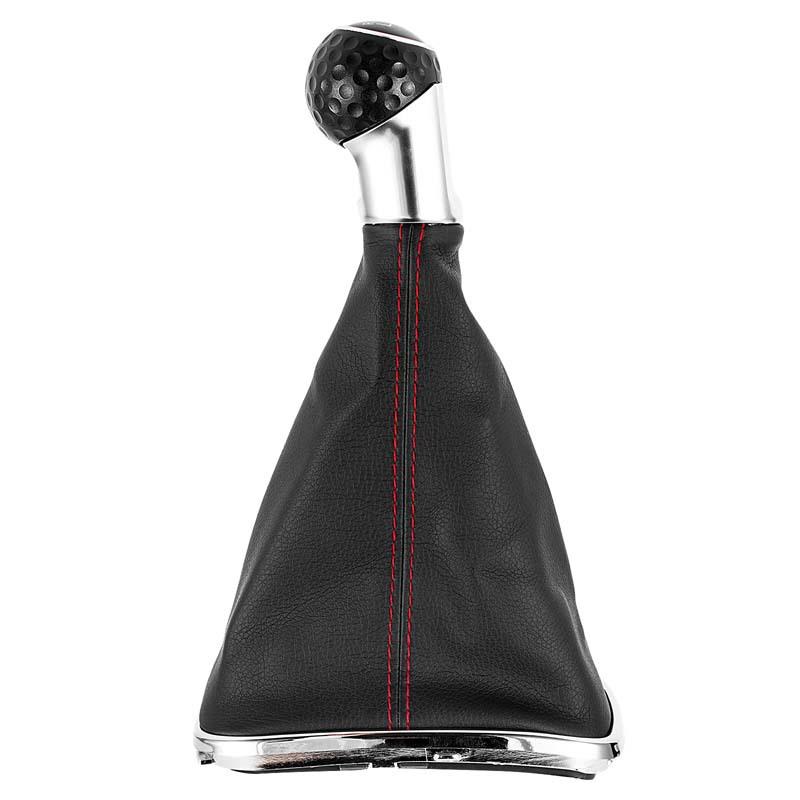 5/6 Speed Integrated Gear Shift Knob & Dust Boot for Volkswagen VW Golf 4 & Bora - Transmission Lever, Durable Auto Accessories
