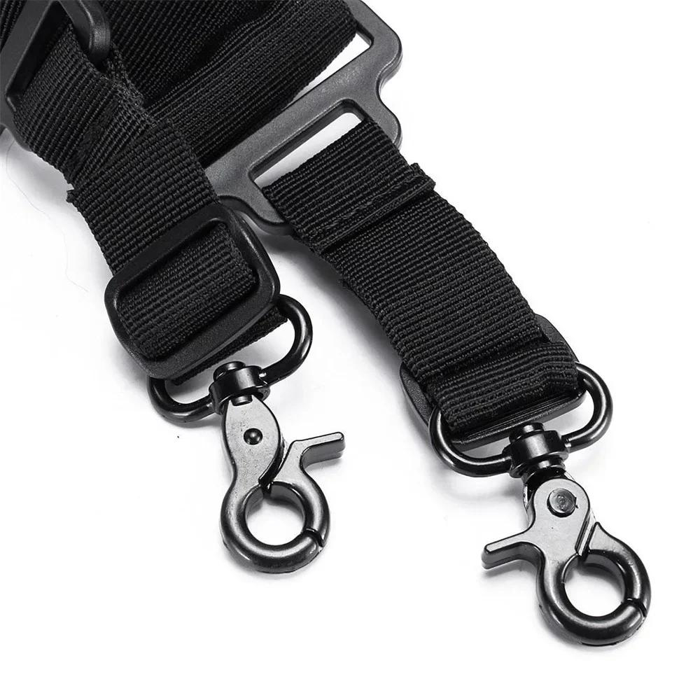 Multifunctional Tactical Two Point Shooting Gun Sling 15-hole Shotgun Shell Holder Molle Airsoft Ammo Sling Hunting Accessories