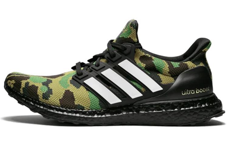 UltraBoost A Bathing Ape x UltraBoost Adidas 4.0  Green Camo  F35097 42