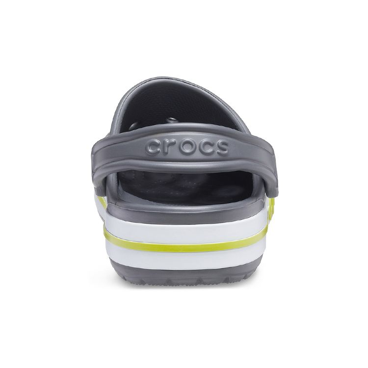 Crocs Bayaband Non-Slip Durable Clogs Unisex Footwear Gray 205089-0GX
