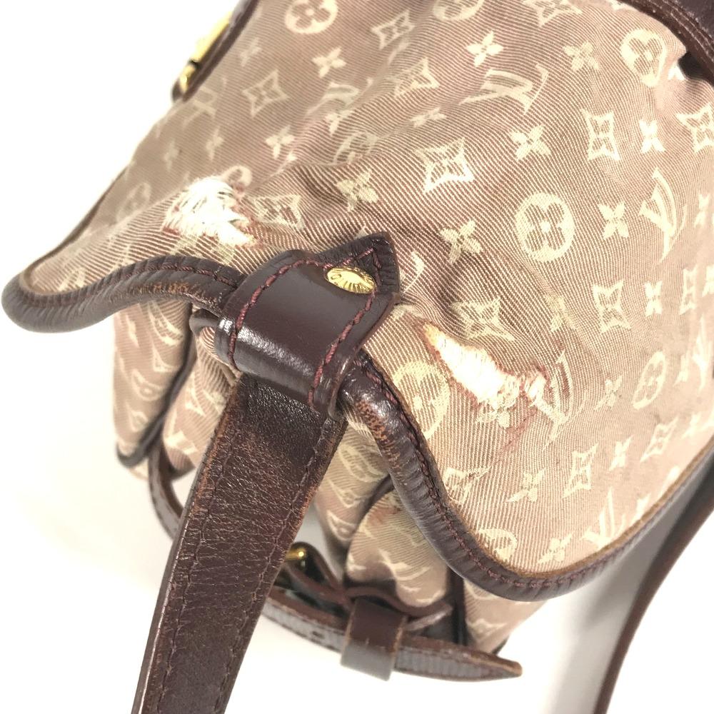 Louis Vuitton M40669 MonogramIdylle Saumur PM Shoulder Bag sepia wine-red