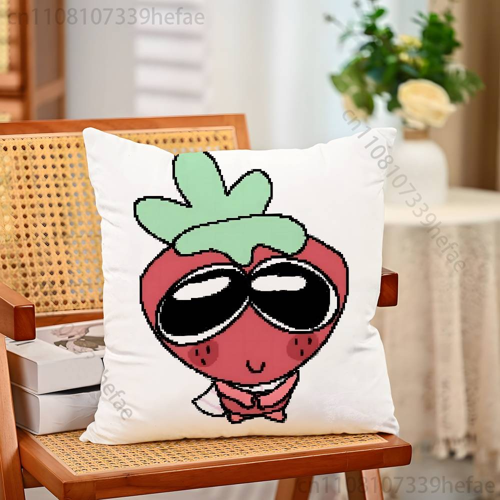 SSprout DDandys World Print Polyester Pillow Case for Valentine gift Home Sofa Cushion Cover Decoration Custom