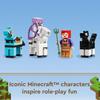 LEGO Minecraft Stall 21171 Spielzeugbausteine Geschenk Videospiel Tiere Jungen und Mädchen ab 8 Jahren