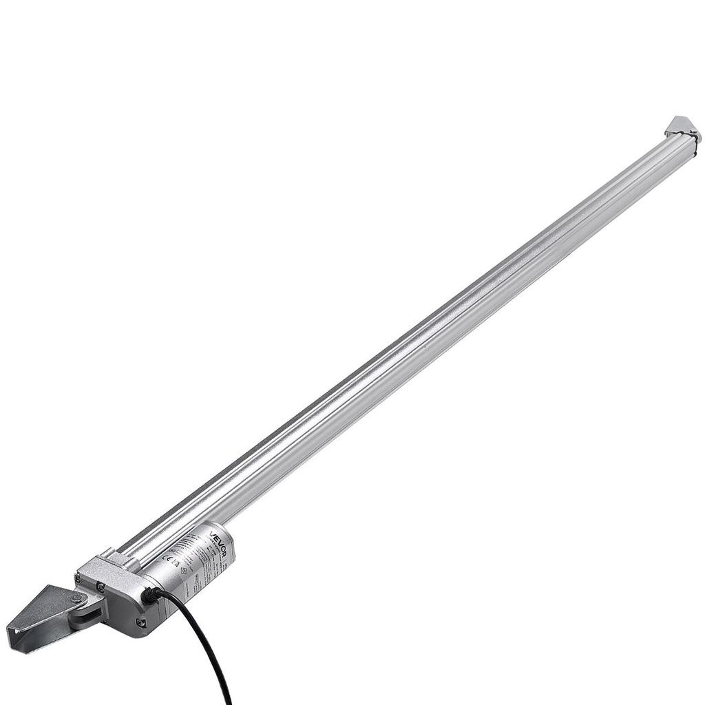 12V Linear Actuator, 1016mm Stroke IP65 Waterproof Linear Actuator, 3000N 5mm/s Motion Actuators with Mounting Bracket for Solar Trackers, Industrial