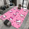 3DHello Kitty Cartoon Character Non-slip Rug for Living Room, Suitable for Bedrooms, Playrooms, Sofas, Home Decor Doormats.6