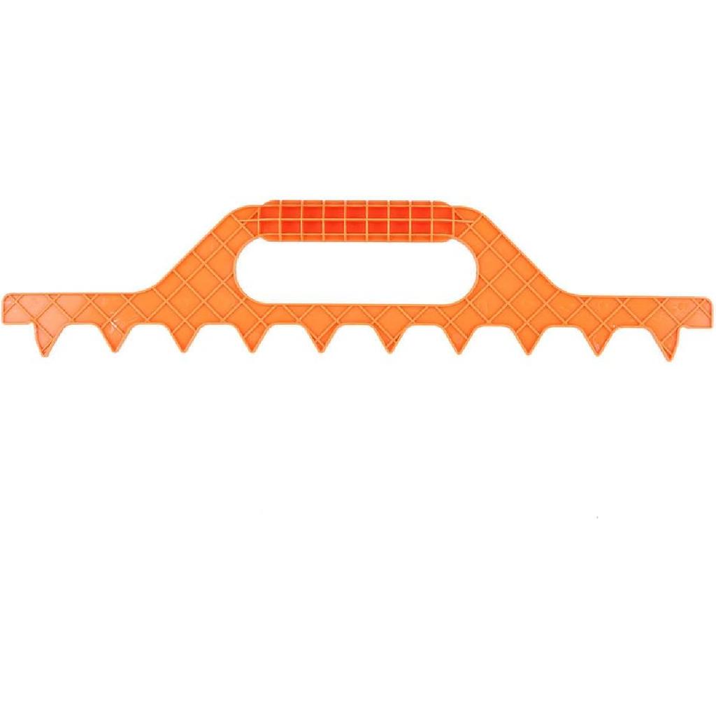 7/8/9 Frame Hive Spacer for Spacing Bee Frames, Bee Hive Frame Spcing Tool for spacing 8 Frames in a 10 Frame Sized Box, Beekeeping Equipment(Orange