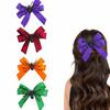 Plastic Bowknot Hairpin Spider Theme Halloween Head Wear Spider Hair Clip  Girl Accessory