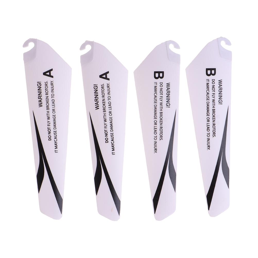 4Pcs Spare Accessories Rc Toy Parts 9Cm Spare Blades Fans For R/C Mini Helicopter Ch002 Ch023 Drone Copter Toys