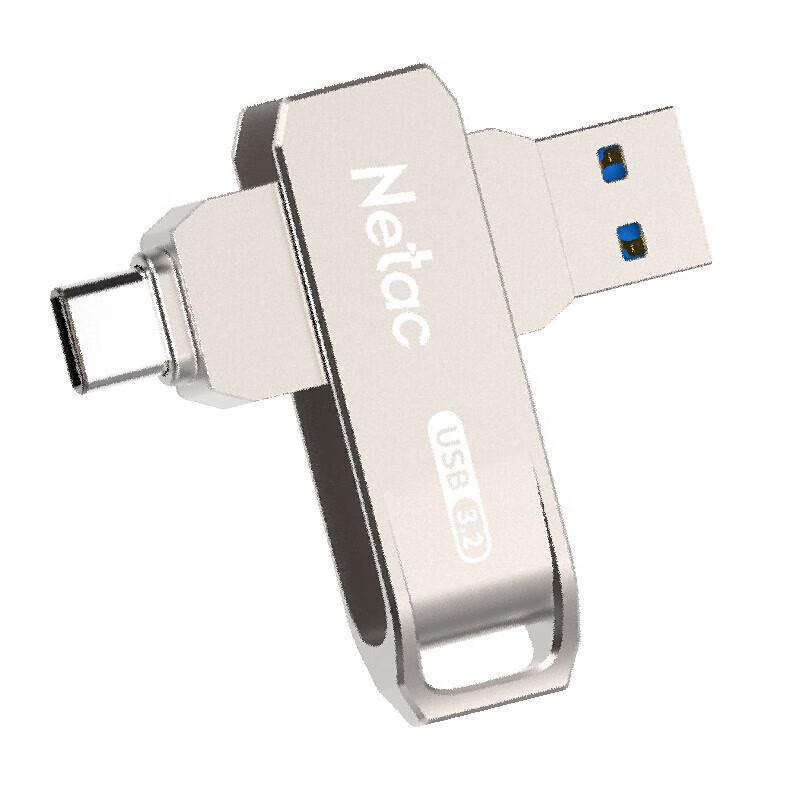 Netac G728 64GB USB 3.2 Dual Interface Flash Drive