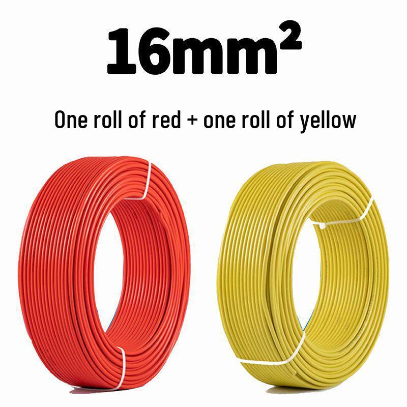 National Standard Aluminum Core Wire 2.5-35 Sq Mm: Durable, Anti-Aging Electric Cable for Home & Outdoor Use