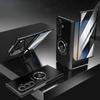 Magnetyczny uchwyt obrotowy 360° Etui na telefon z zawiasem Dla Samsunga Galaxy Z Fold 7 6 5 4 3 Folia ochronna na ekran Osłona odporna na wstrząsy na obiektyw