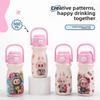 316 Stainless Steel Thermos Cup Cute Cartoon Student Cup Large Capacity Double Drinking Cup
