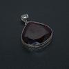 Red Garnet Gemstone Handmade 925 Sterling Silver Pendant, Garnet Jewelry Necklace, Handmade Gifts For Women, Pear Antique Jewelry