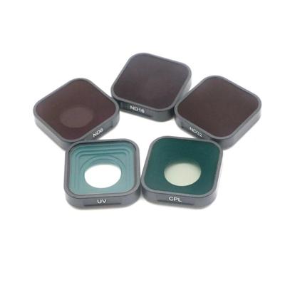 Aluminium Alloy Frame UV CPL ND8 ND16 ND32 Optical Glass Lens Filter Set for GoPro Hero 13 12 11 10 9 Black Camera Accessories