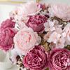 Artificial Flower Silk Persian Peony Outdoor Garden festival Wedding bridal bouquet Home vase table DIY gift box scrapbook Decor