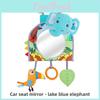 Unicorn Fox Infant Car Mirror Plush Hanging Toy For Emotional And Cognitive Skills Development