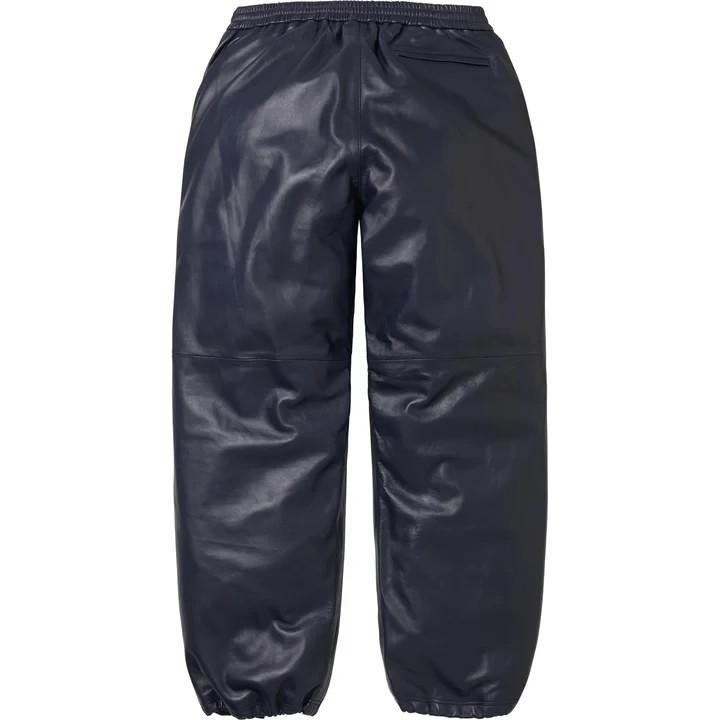 Supreme Umbro Leather Track Pant Navy