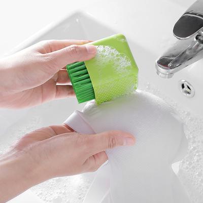 Home Silicone Soft Hair Cleaning Laundry Brush Panty Cleaning Brush Clothes Underwear Dual-purpose Brush
