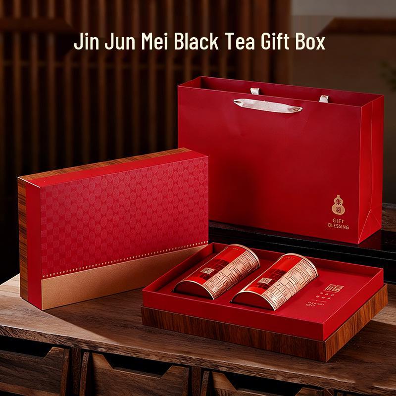 Premium Da Hong Pao Wuyi Rock Oolong Tea Rich Aroma Small Tin Gift Set