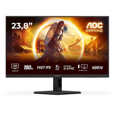 Monitor PC dla graczy - AOC - 23,8'' - QHD - 180Hz - Panel Fast IPS - 0,5ms - Q24G4RE