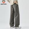 Paul Frank Men's Cotton Loose Straight Casual Pants