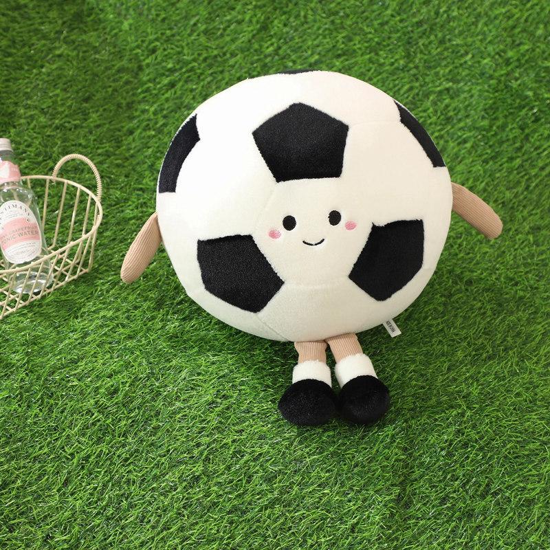 Fun Simulated Football Doll Plush Toy Cute Ball Doll Children's Pillow To Give Boyfriend Gift Dolls