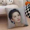 Elegant Beautiful Star LLiu Yifeixixis Cushion Cover Throw Pillow Cover Hidden Button Durable Polyester Chair Cushion
