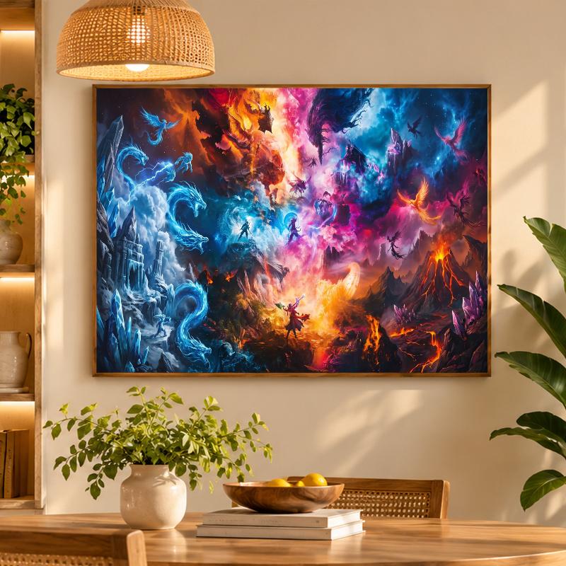 5D Diamond Painting League of Legends DIY Full Drill Diamond Art Kit Home Decoration