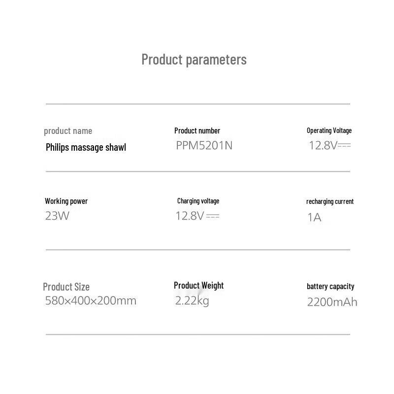 Philips Neck and Shoulder Massage Shawl