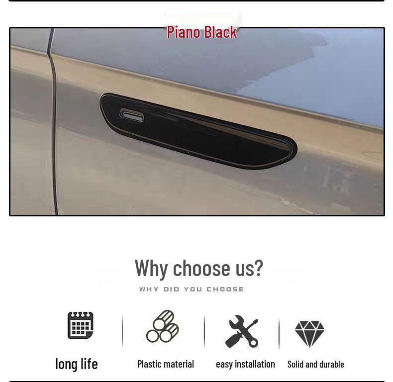 BYD Song L/Seal 06 GT/Sea Lion 07 Door Handle Decorative Protective Sticker
