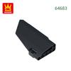 Non-Toxic 16Pcs/Lot No.64683 5 × 11 Plate Left Plastic Fairing Block Moc Color Accessories Compatible With Brick Diy Children'S Toy Assemb