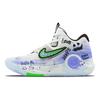 Nike KD Trey 5 X Cushioning Moisture Wicking Low top Basketball Shoes Men's White Purple Green DJ7554-014(Team256-)