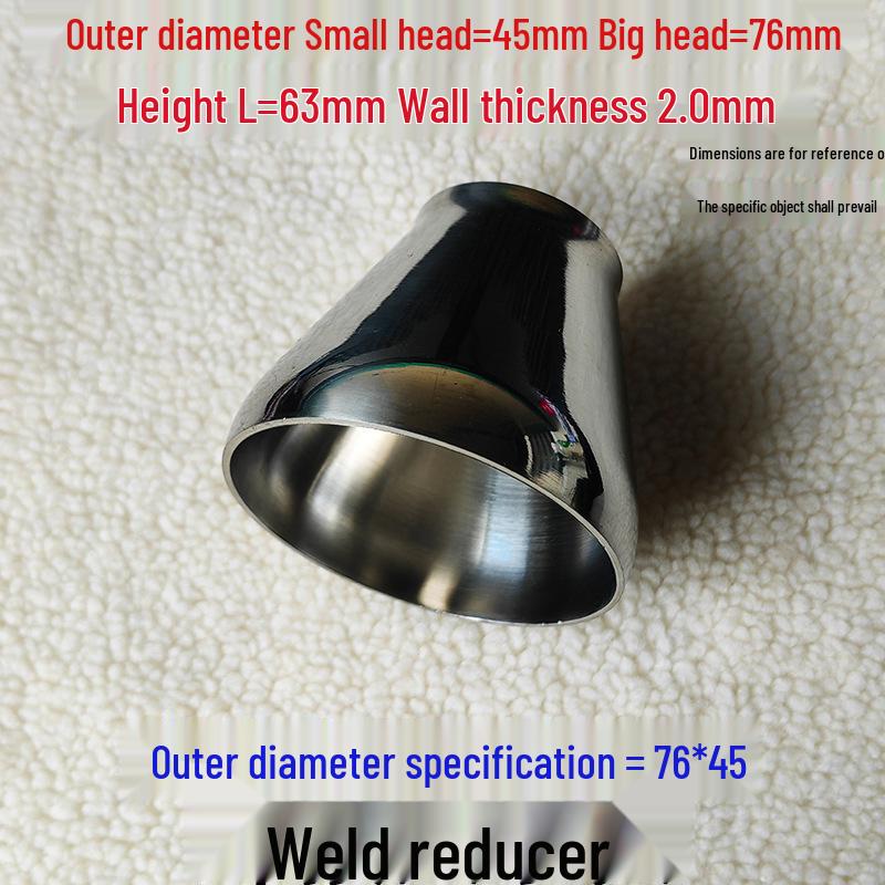 Hongshun 304 Stainless Steel Polished Concentric/Eccentric Reducer Pipe