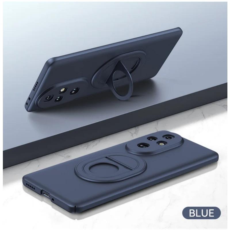 

Для Honor 200 Pro100 Pro 90 80 Автомобильный магнитный чехол-держатель-невидимка для телефона Huawei Honor Magic 6 Pro 5 Матовый противоударный чехол из ТПУ, бампер For Honor 200 Pro синий