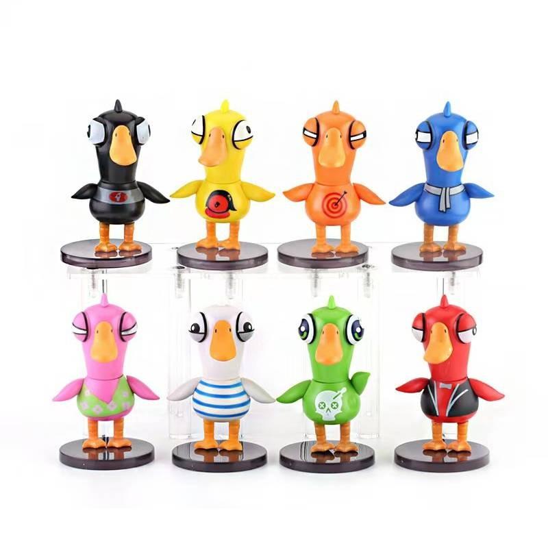 Cute And Colorful Pvc Goose And Duck Action Figure Perfect For Anime Collectors And Gift Ideas
