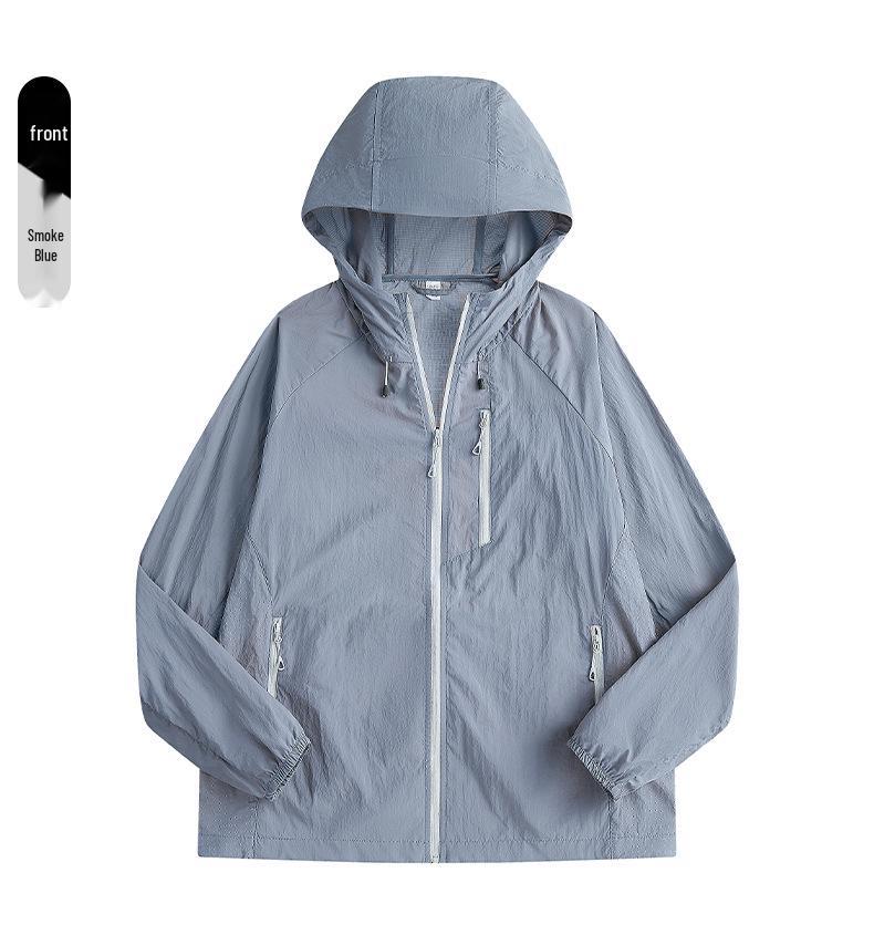 Unisex Summer Lightweight UV Protection Hooded Jacket S