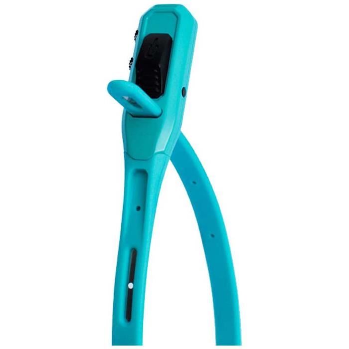 Antivol Vélo HipLok Z-Lok Armoured Reuseable Tie - 40cm Cyan