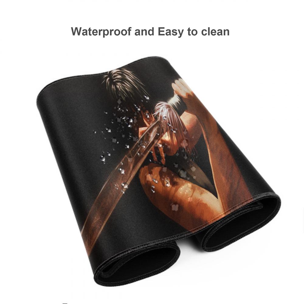 1pc Anime Zenin Maki Large Mousepad Keyboard Pad J-jujutsu K-kaisen Laptop Cushion Non-slip Deskpad