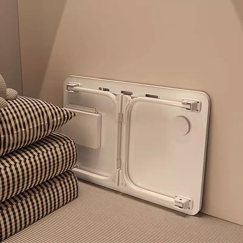Foldable Bed Desk with Storage