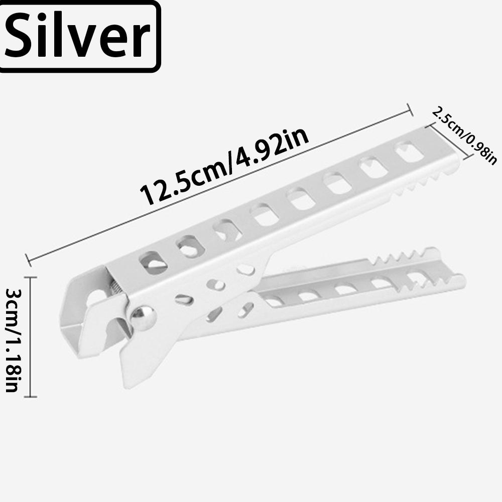 

Outdoor Aluminium Anti-hot Alloy Clip Bowl Gripper Holder Portable Camping Pot Pan Handle Kitchen Accessories Cooking Supplies серебряный