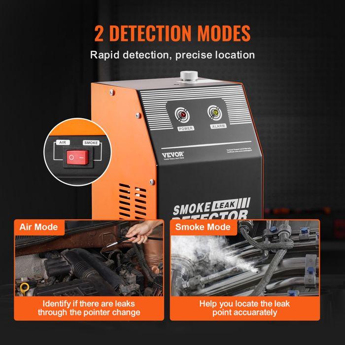 Automotive Smoke Machine Leak Detector, Dual-mode Diagnostics, High Flow Rate, Compact Design,