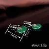 New Chinese Earrings For Women, Imitation Jade Classical Jewelry, Ancient Elegant Temperament Earrings