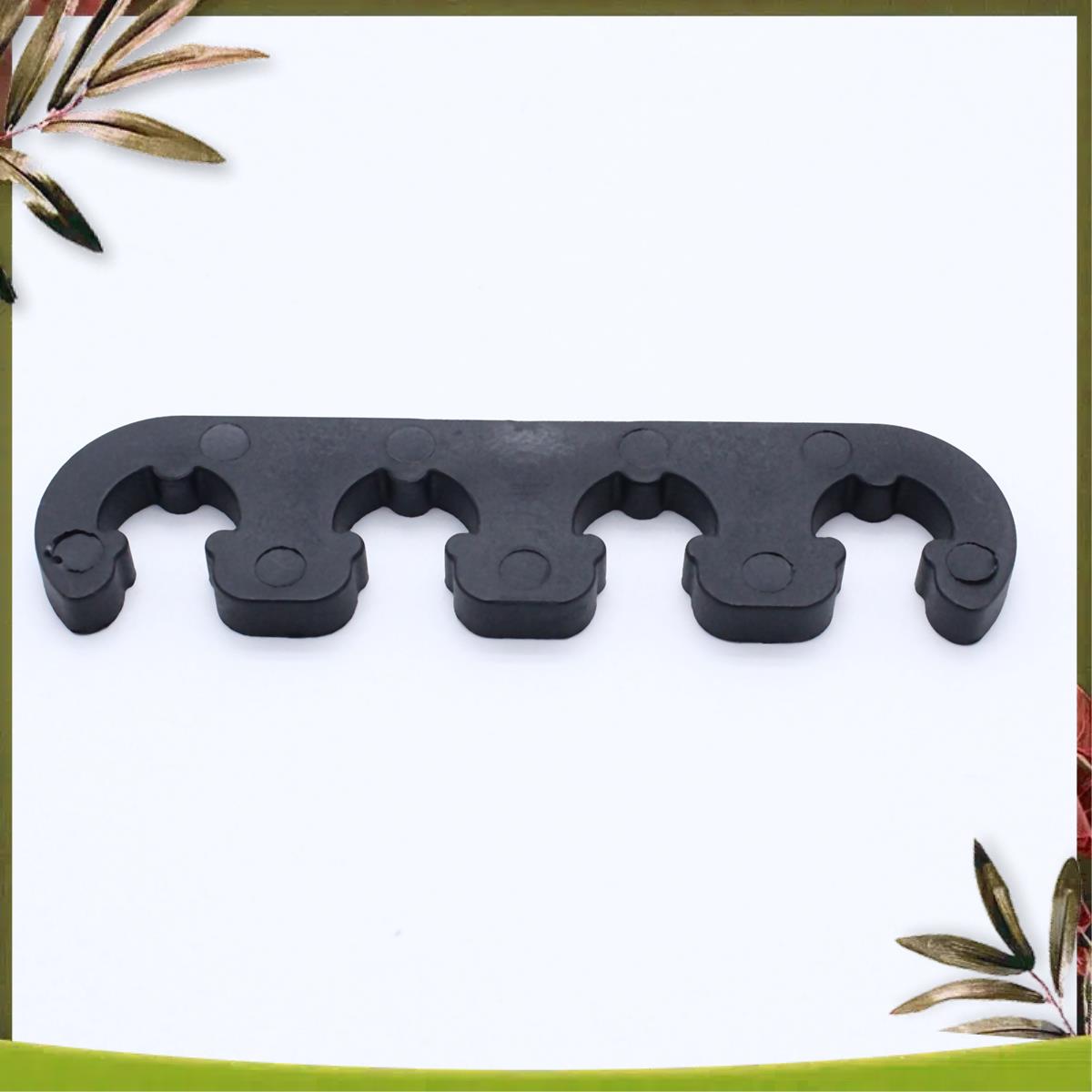 AB98-7Mm 8Mm Plastic Spark Plug Wire Separators Dividers Looms Universal Black Separators Dividers For Ford Chevy чёрный