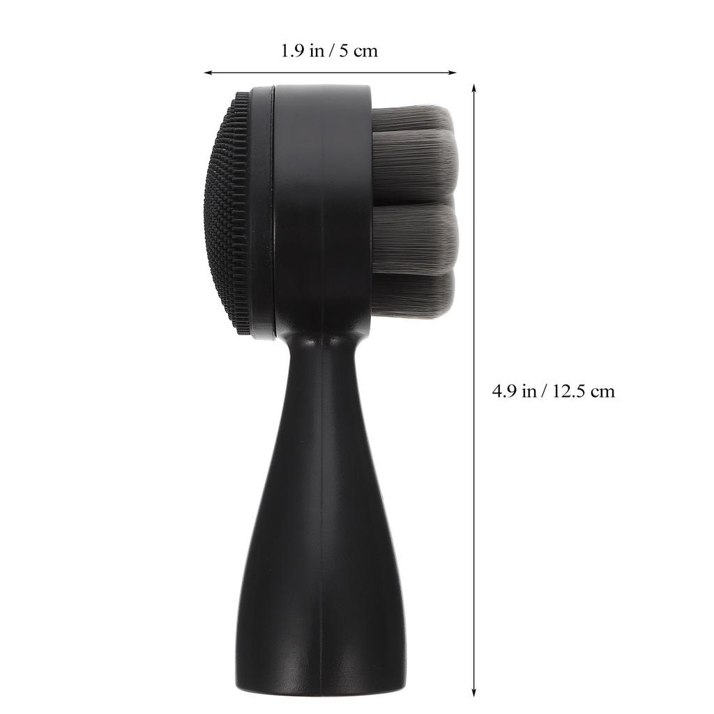 Standing Facial Cleansing Brush Silicone Deep Pore Face Washing Scrubber Manual Exfoliator Facial Cleansing Brush