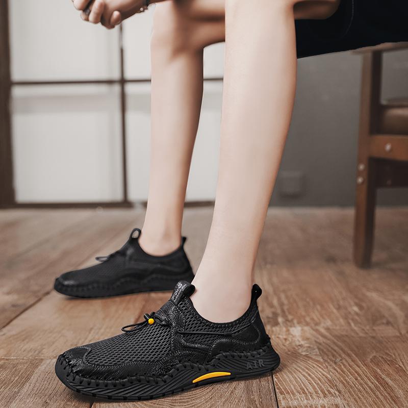 Модные мужские дышащие удобные кроссовки горячая распродажа мужская повседневная обувь — фото 7