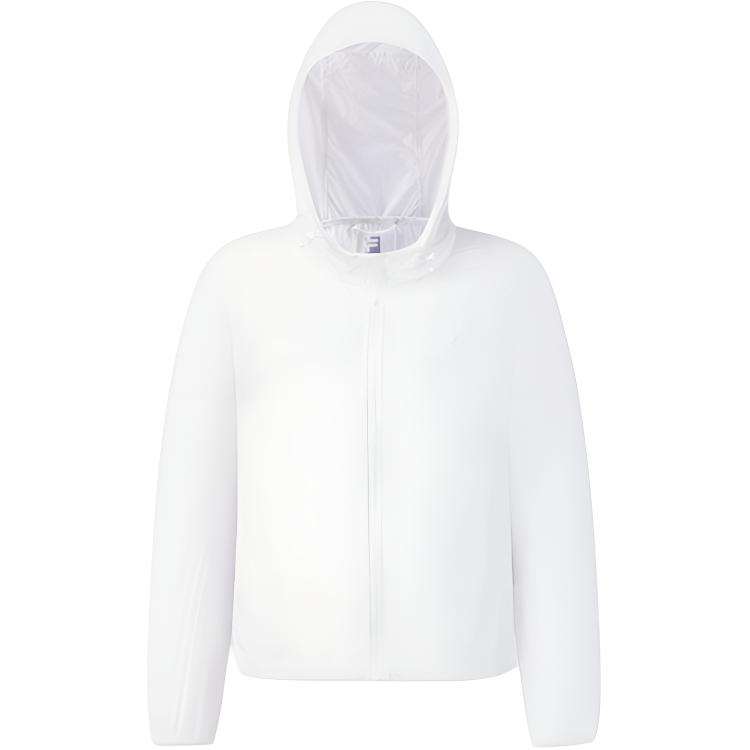 FILA Classic Versatile Comfortable Jacket Women Jackets Jade-White A11W621707FWT S