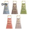 Ladies Cooking Apron Adjustable Strap Convenient Easy Cleaning Strap Apron Pinafore