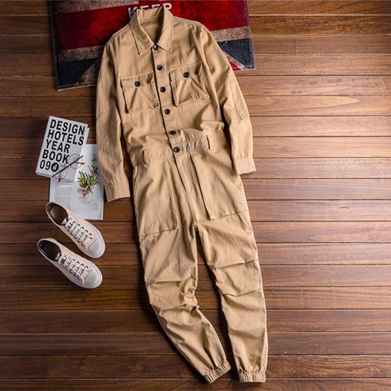Men's jumpsuits Men's Show Costumes Large Size Overalls