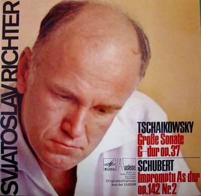 LP Record PYOTR ILYICH TCHAIKOVSKY - FRANZ SC - Grosse Sonate G Major, Op. 37 - Imp 78347ZK Melodia Auslese 1975 Germany Classical Used
