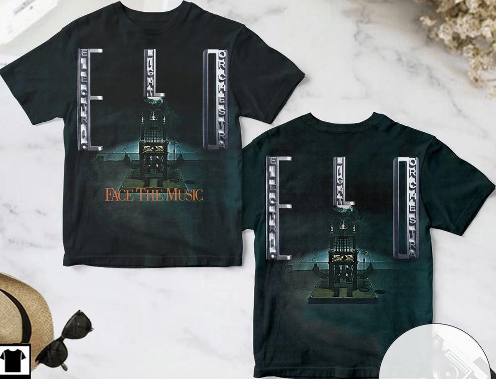 Electric Light Orchestra Face The Music Album T Shirt Full Size S5XL Unisex T-Shirt S